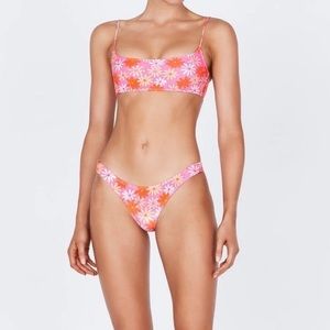 Triangl bikini bottoms- slushie print